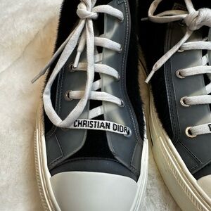Christian Dior Black and White Sneakers